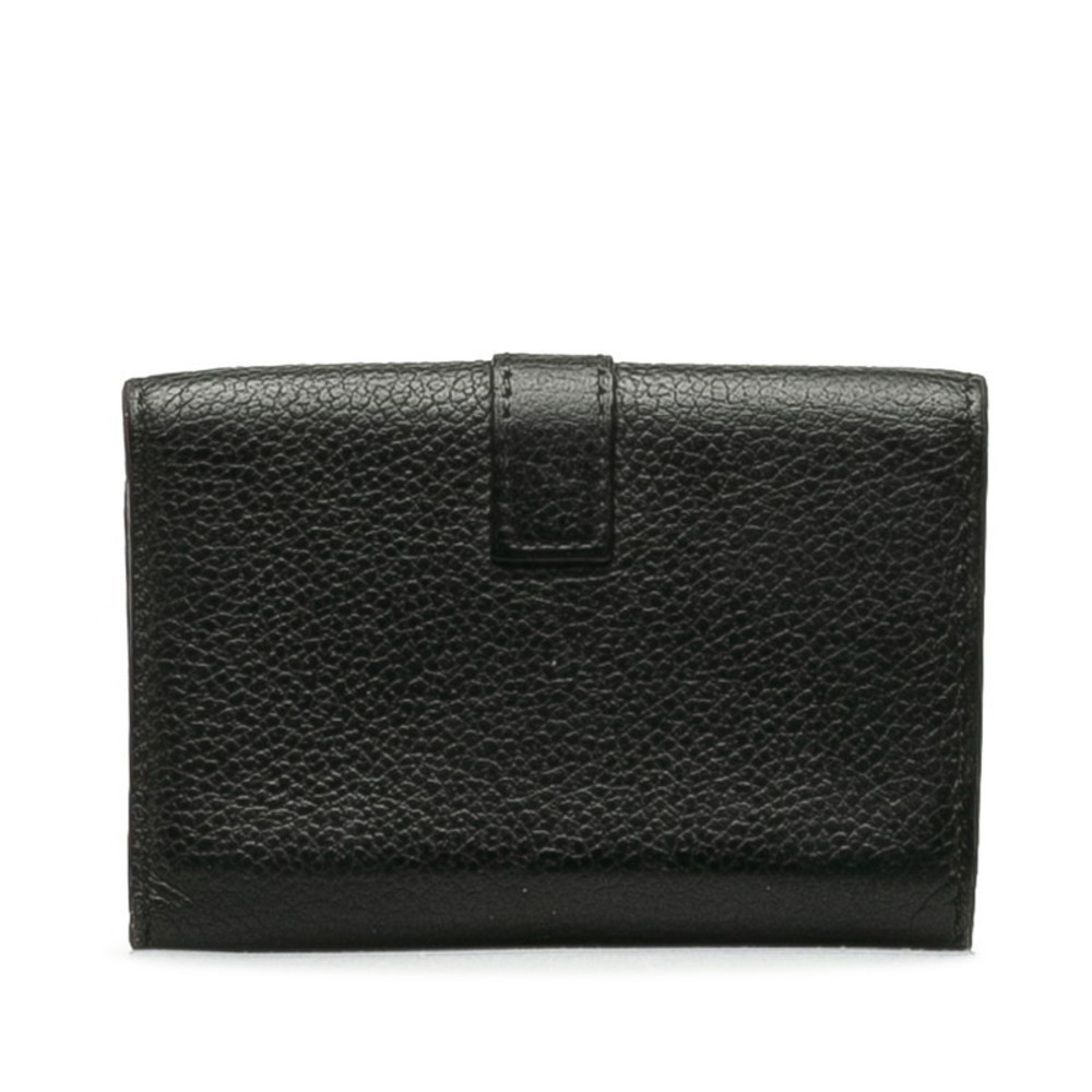 Saint Laurent Ysl Cassandra Key Case 6 Rows Black - image 4